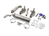 Kit d'échappement à valve commutable « 1 entrée, 1 sortie ». Porsche 911 3.2L 1984-89 - 3606501101, 90007428203, 93011119206, 93011119308, 91111119102, 90091009701, 9000760250C, 9996001111, 93011102200, 93011102203, 93021102501, PCG91121100, 3606001101, 3606001107, 93011119112, 93021103301, 93021103304, 3606001105